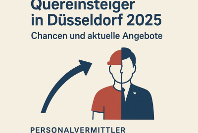 Quereinsteiger in DÃ¼sseldorf 2025 - Chancen und aktuelle Angebote von Personalvermittler hrXperts