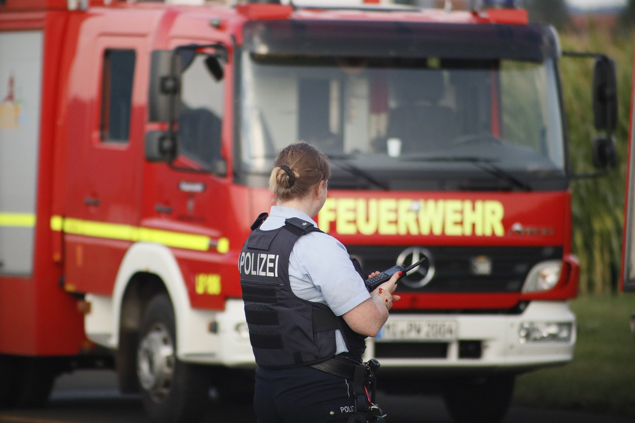 Feuerwehreinsatz in Frankfurt-Seckbach